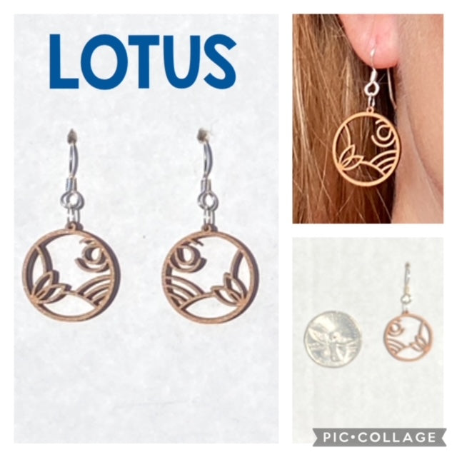 Lotus Earrings