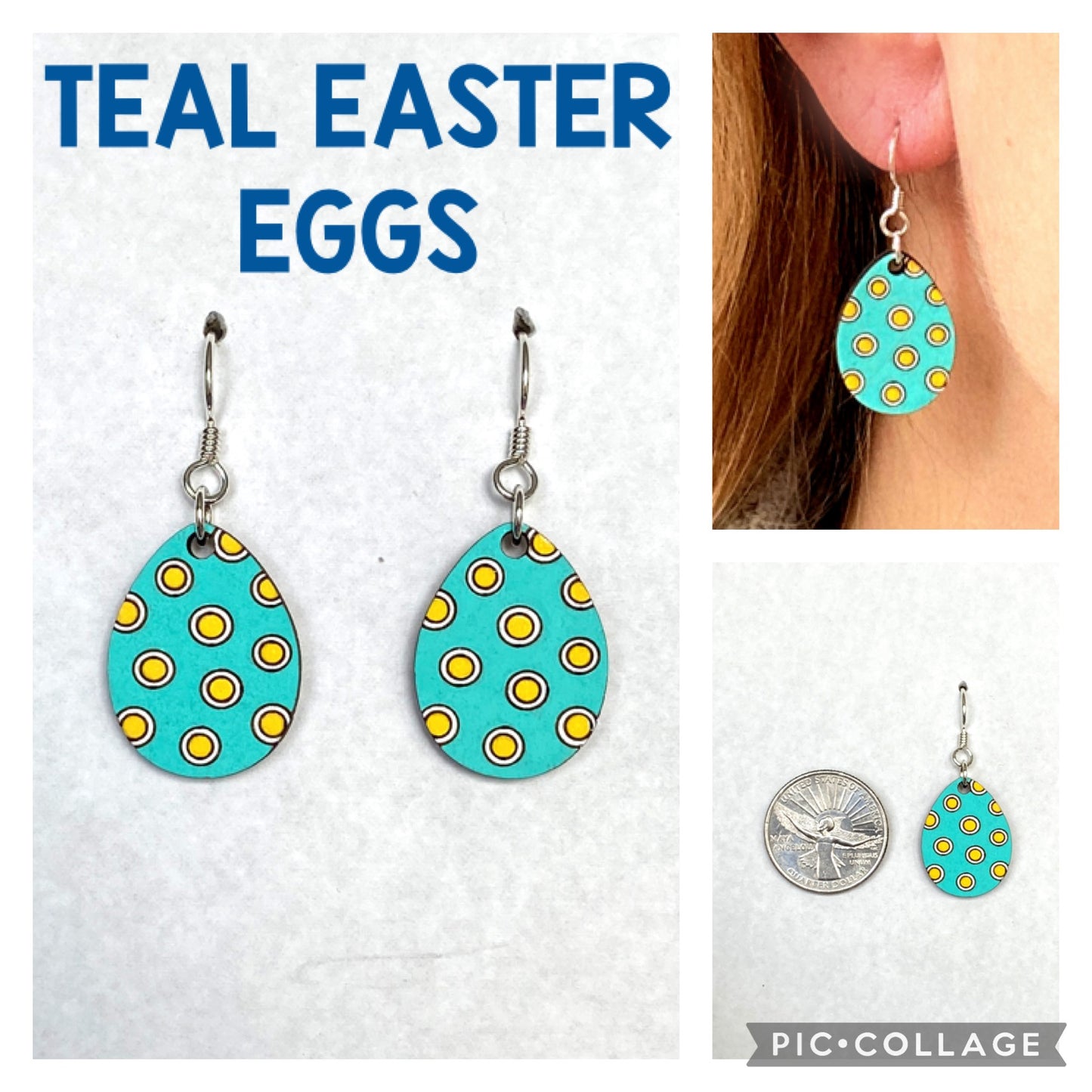 Teal Easter Eggs