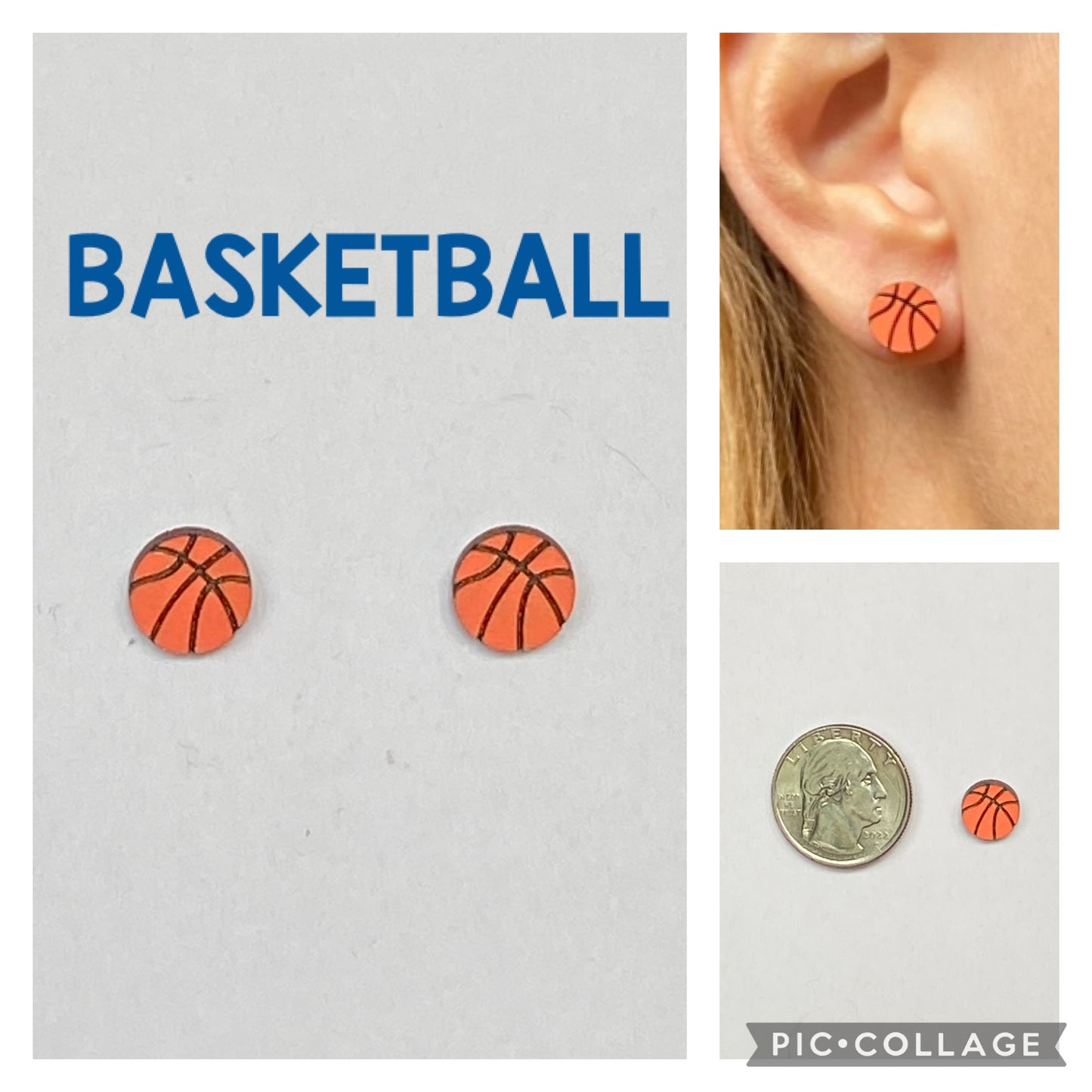 Basketball Studs