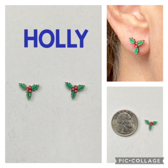 Holly Earrings