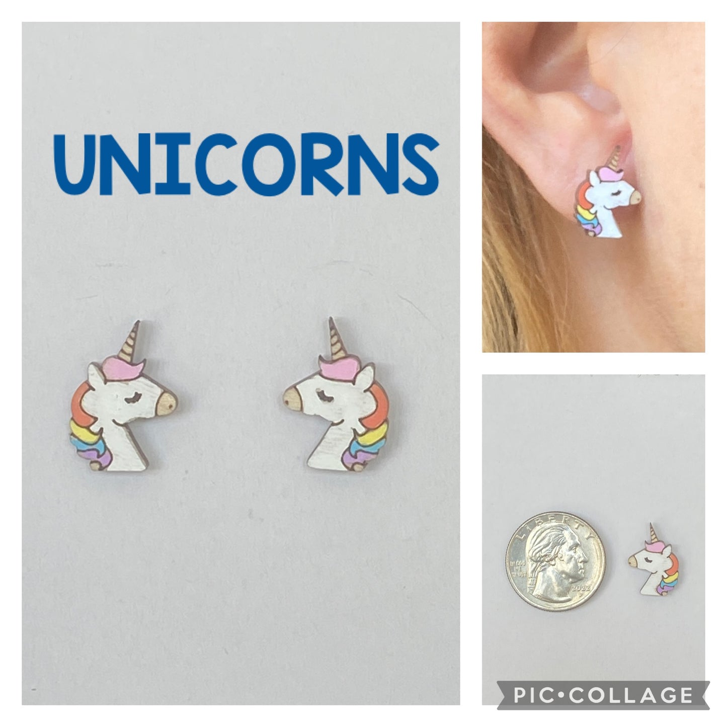 Unicorns Studs