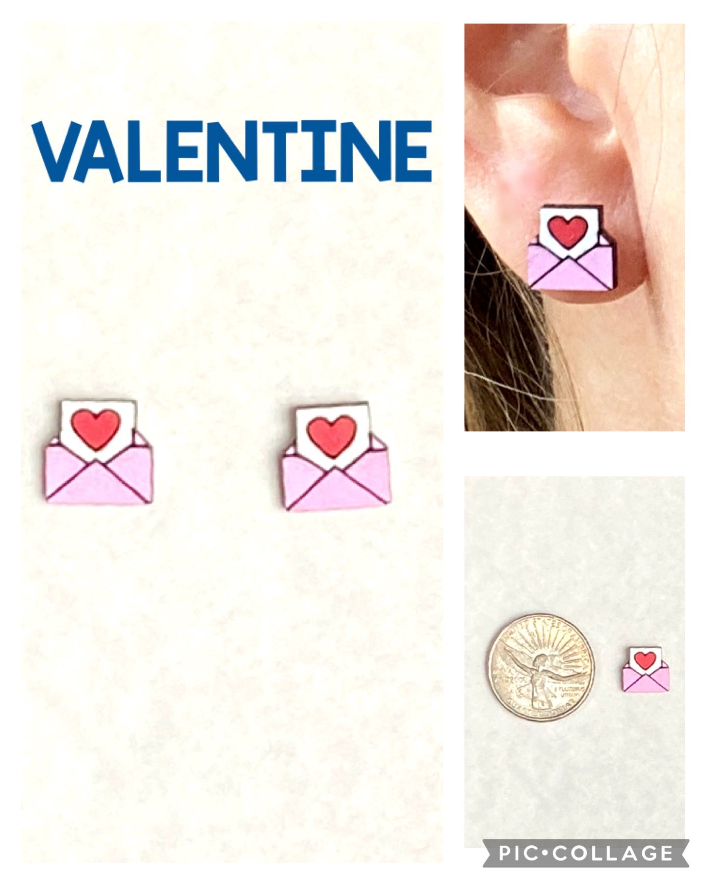 Valentine Studs