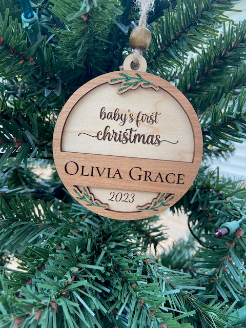 Baby's First Christmas Ornament