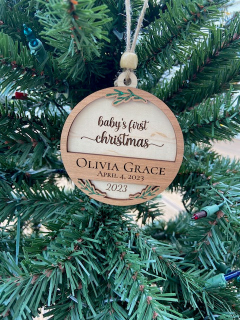 Baby's First Christmas Ornament