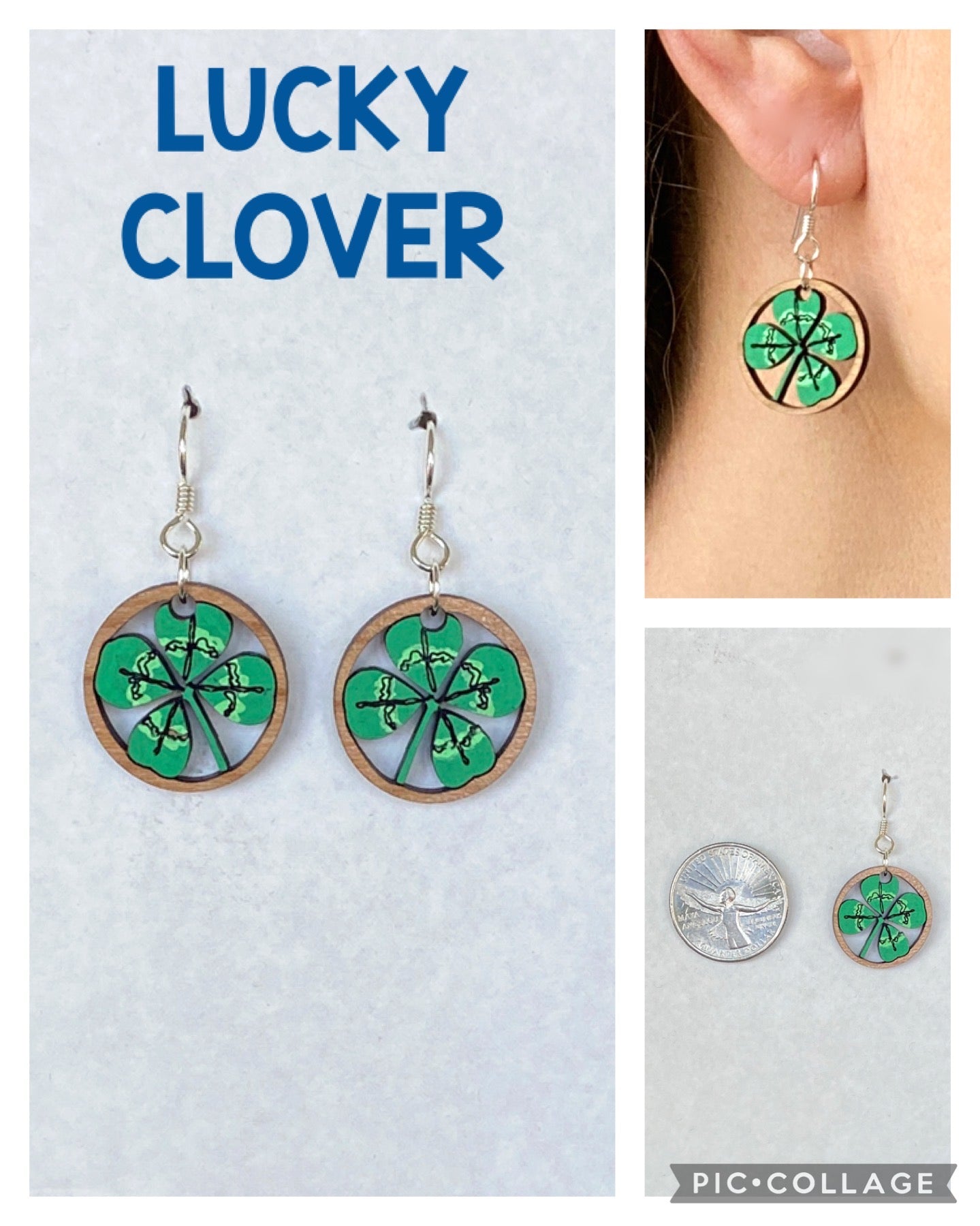 Lucky Clover Earrings